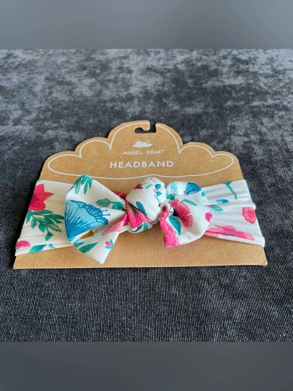 NWT Angel Dear Floral Headband Size 0-12 Months